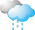 陰短暫陣雨或雷雨
